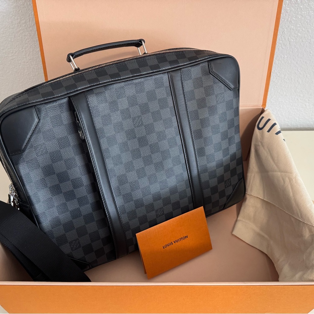 Louis Vuitton Damier Graphite convertible briefcase